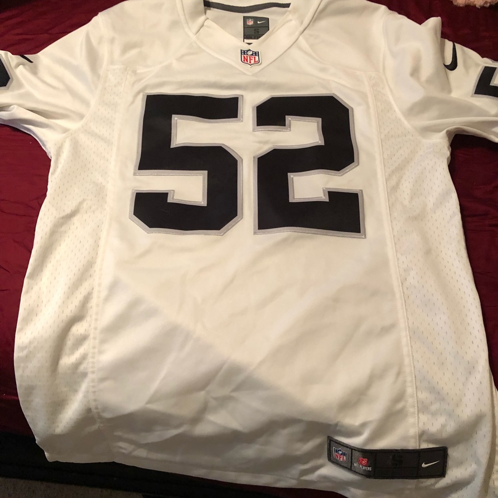 Khalil Mack raiders jersey